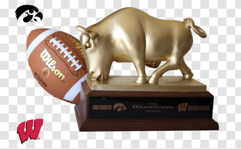 Iowa–Wisconsin Football Rivalry Iowa Hawkeyes Iowa–Nebraska Iowa–Minnesota Trophy - Animal Transparent PNG