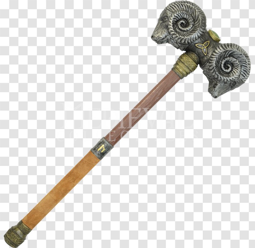 War Hammer Weapon Mace Fili Club - Tree - Ancient Weapons Transparent PNG