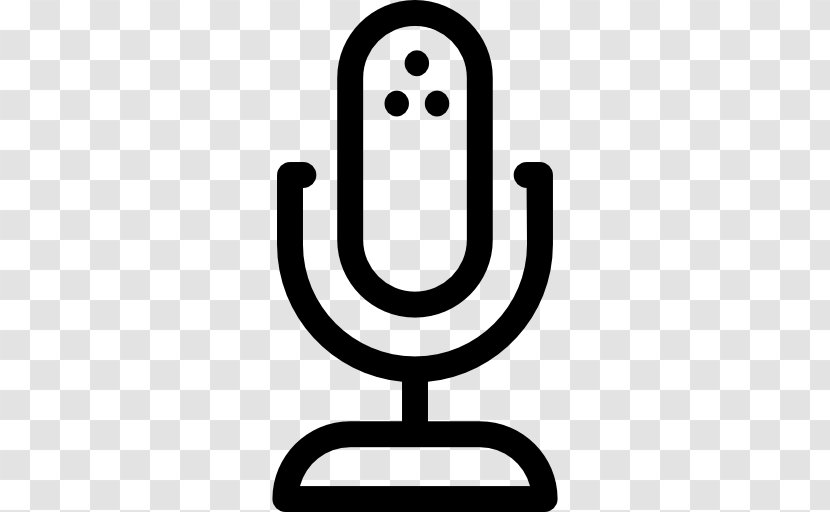 Microphone - Black And White - Micro Transparent PNG