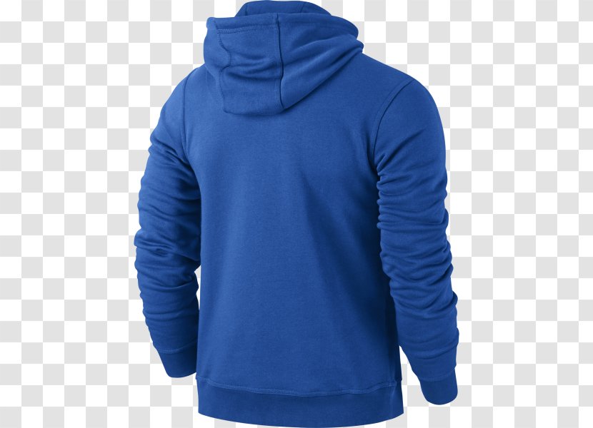 Hoodie T-shirt Nike Blue Transparent PNG