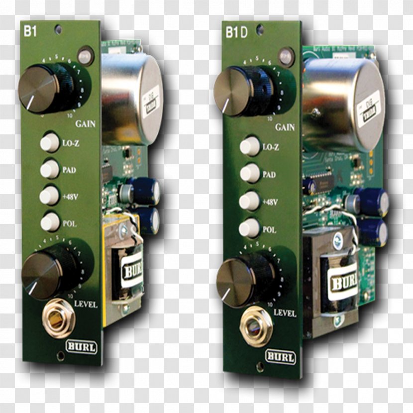 Microphone Preamplifier Audio BEHRINGER Eurolive B1 Series - Transformer Transparent PNG