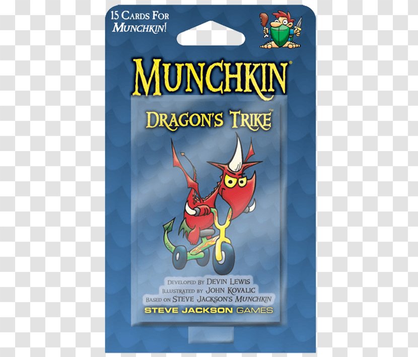 Munchkin Dragon's Trike Card Game Dragons Booster Pack Princesses - Video Games - Ant Nest Transparent PNG