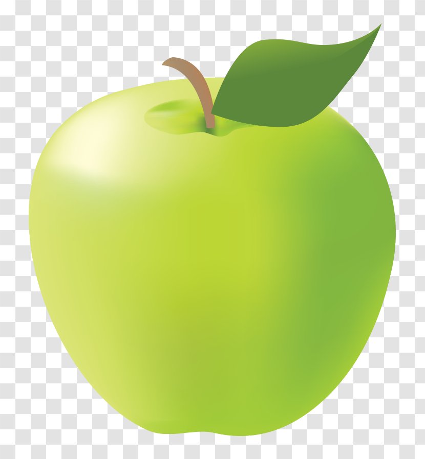 Green Granny Smith Euclidean Vector - Food - Apple Transparent PNG