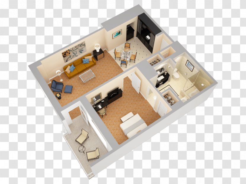 Stone Mountain Floor Plan Bedroom House Apartment - Swimming Pool - Balcony Transparent PNG