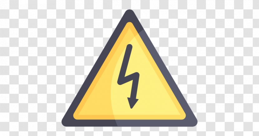 High Voltage Security Electricity Sign Senyal - Electric Potential Difference Transparent PNG