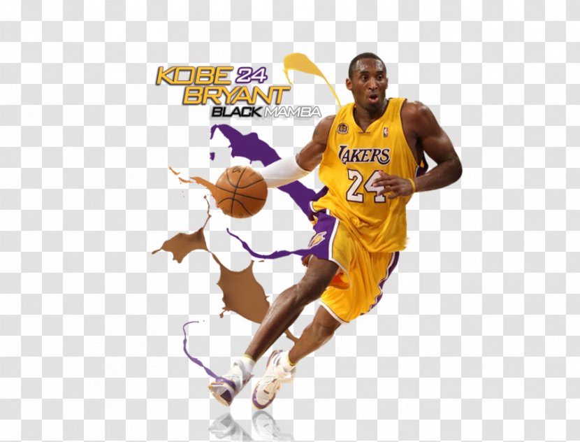 Los Angeles Lakers NBA Basketball Clip Art - Ball Game - Kobe Bryant Transparent Image Transparent PNG