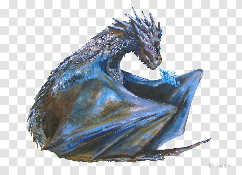 Viserion Dragon Drogon Image T-shirt - Drawing - Nightwing Wof Transparent PNG