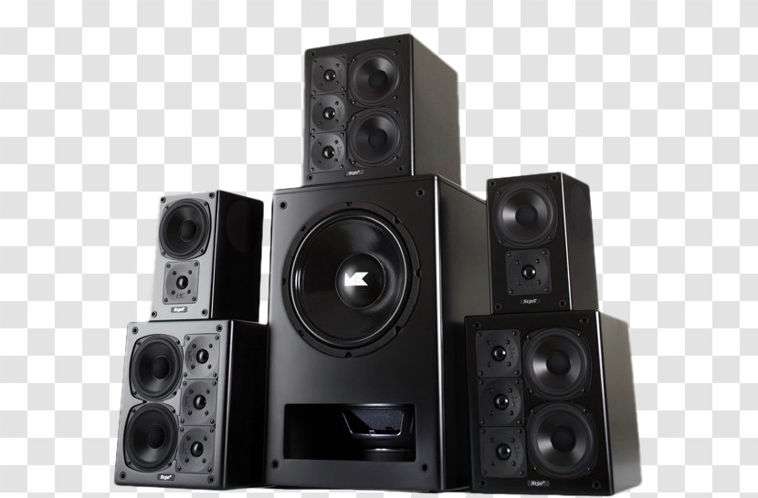Loudspeaker Sound Audio Home Theater Systems Television - Frame - Silhouette Transparent PNG