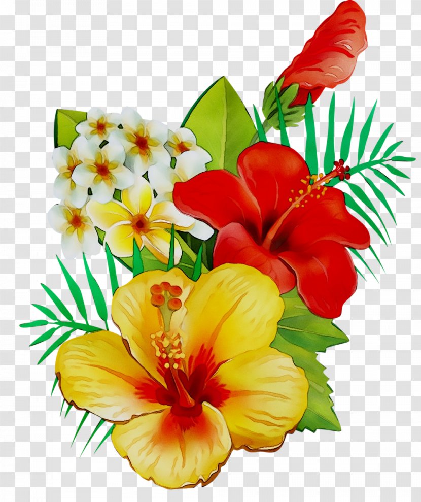 Rosemallows Floral Design Cut Flowers Flower Bouquet - Lily Of The Incas - Hibiscus Transparent PNG