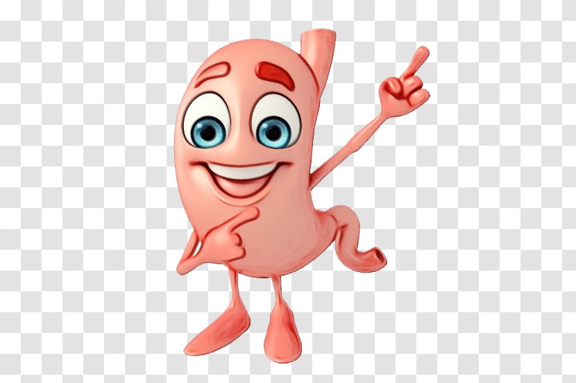 Cartoon Finger Pink Animated Animation - Thumb - Gesture Transparent PNG