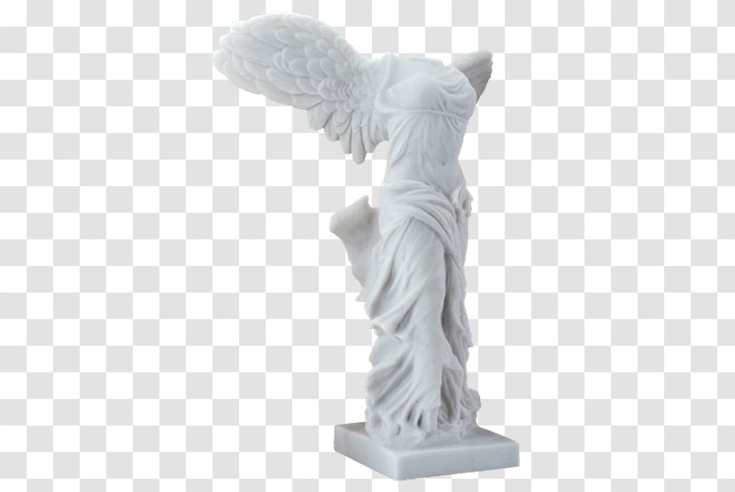 Winged Victory Of Samothrace Musée Du Louvre Statue Nike - Marble Sculpture Transparent PNG