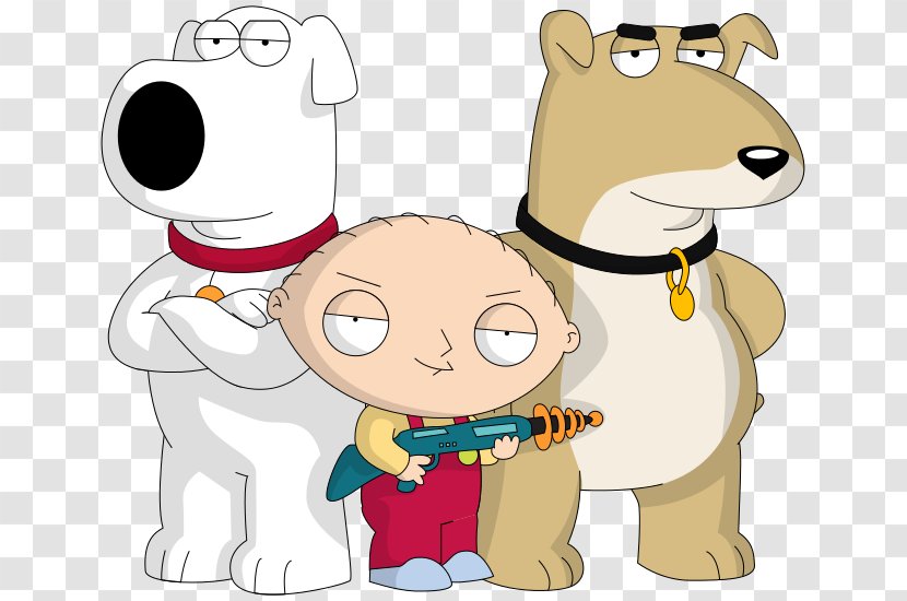 Family Guy: Back To The Multiverse Brian Griffin Dog Vinny & Stewie - Silhouette Transparent PNG