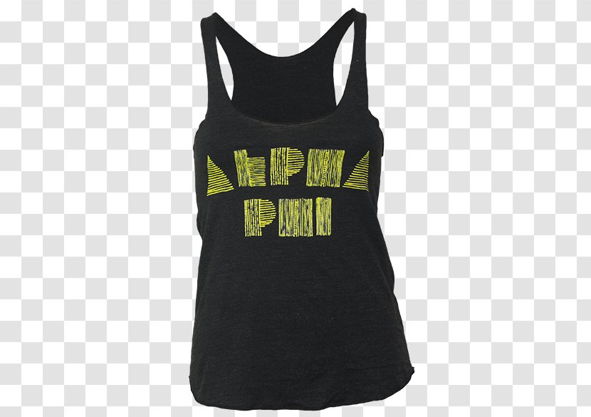 T-shirt Gilets Sleeveless Shirt - Outerwear - Alpha Phi Transparent PNG