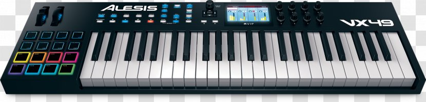 Alesis Q88 88 Key Usb Midi Keyboard MIDI Controllers Musical Instruments - Frame Transparent PNG