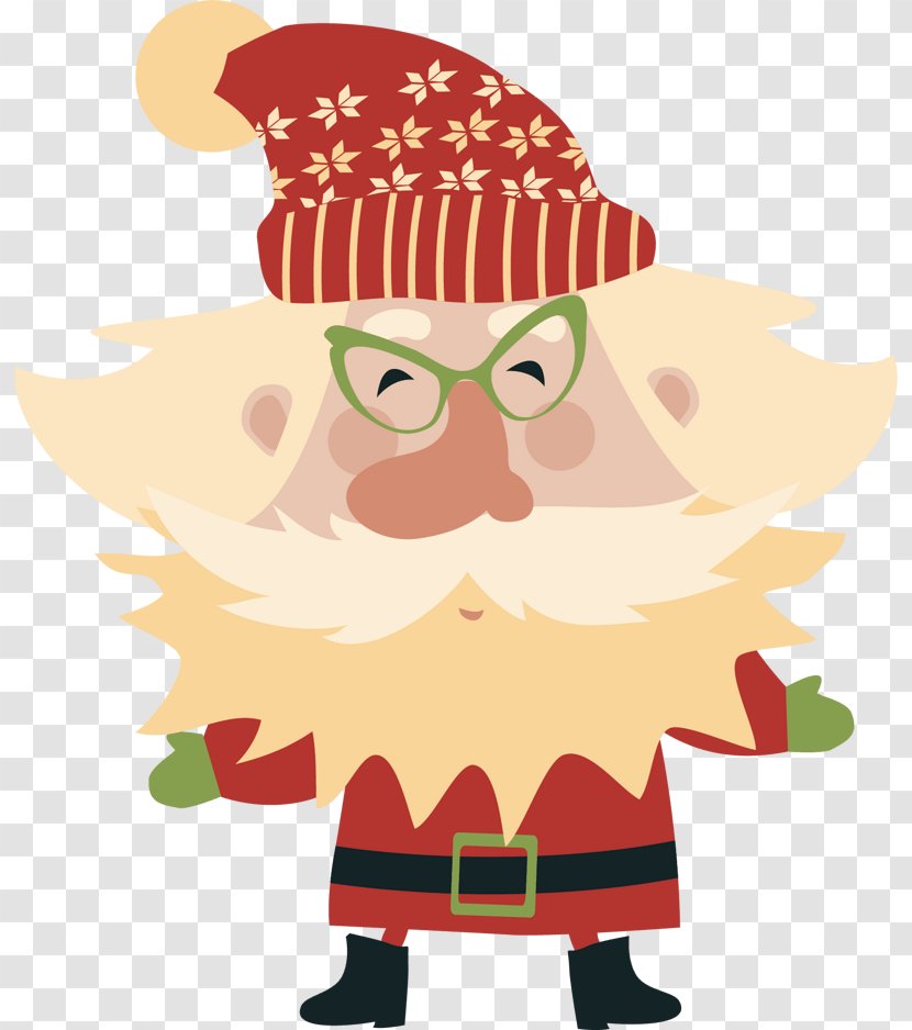 Santa Claus Christmas Day Image Painting - New Year - Brazilian Transparent PNG