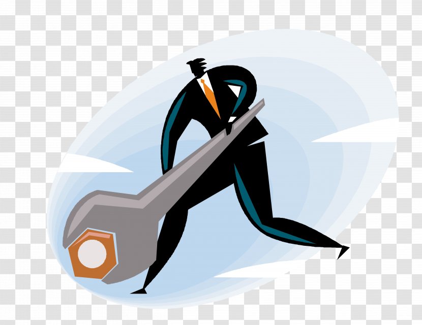 Wrench Drawing - Information - Vector Character Material Transparent PNG