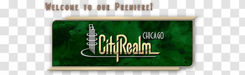 Green Brand Rectangle Font - Chicago City Transparent PNG