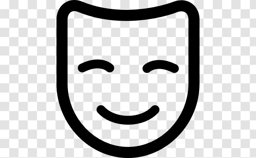 Comedy Mask Theatre - Head Transparent PNG