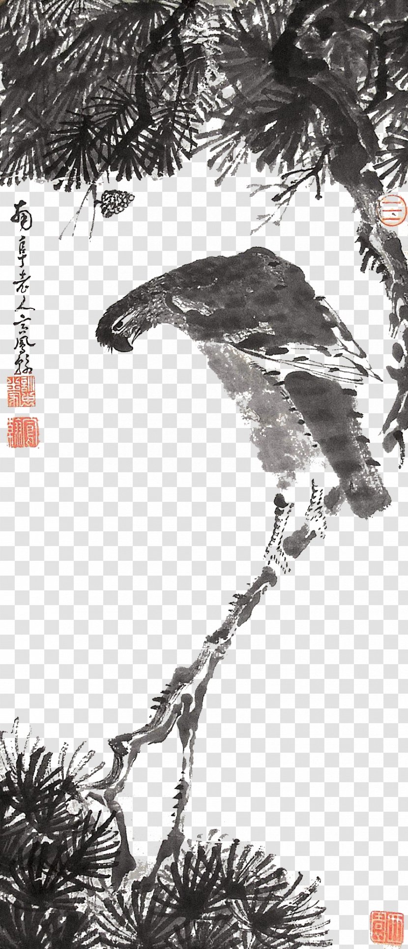 Graphic Design Download Illustration - Plant - Eagle Ink Material Transparent PNG