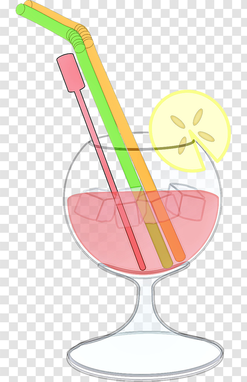 Drink Line Drinking Straw Cocktail Drinkware Transparent PNG