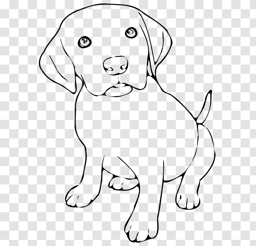 Dog Clip Art Pet Image Openclipart - Mammal - Puppy Drawing Outline Transparent PNG