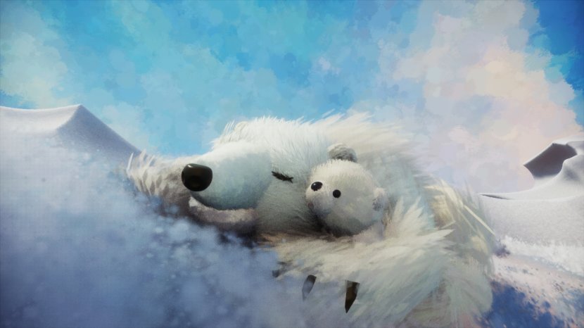 Dreams LittleBigPlanet PlayStation 4 VR Media Molecule - Polar Bear - Dream Transparent PNG