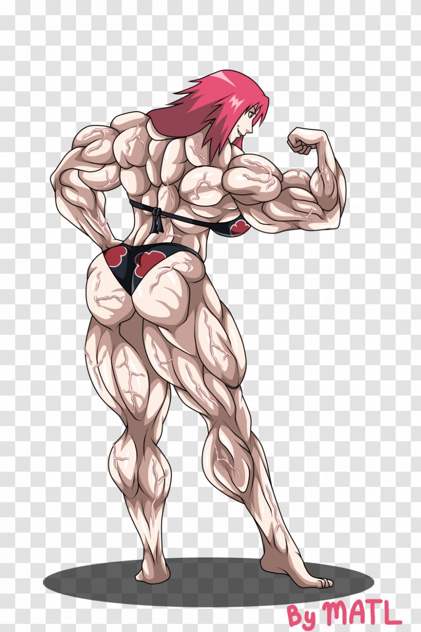 Karin Sakura Haruno Muscle Starfire Raven Transparent PNG