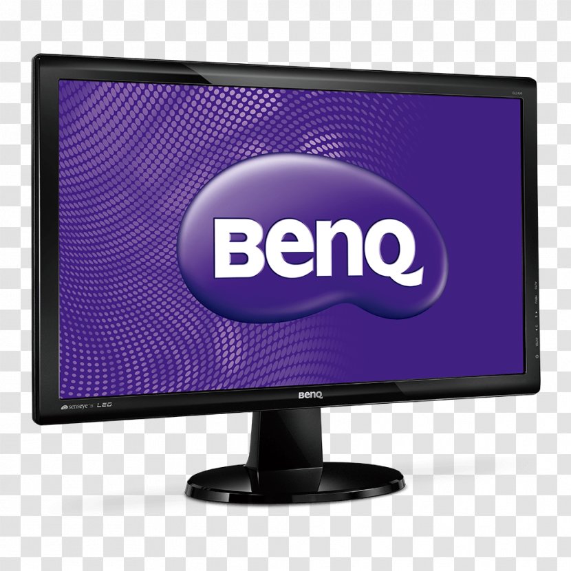 Computer Monitors LED-backlit LCD BenQ GL-50 Liquid-crystal Display - Backlight - Flat Panel Transparent PNG