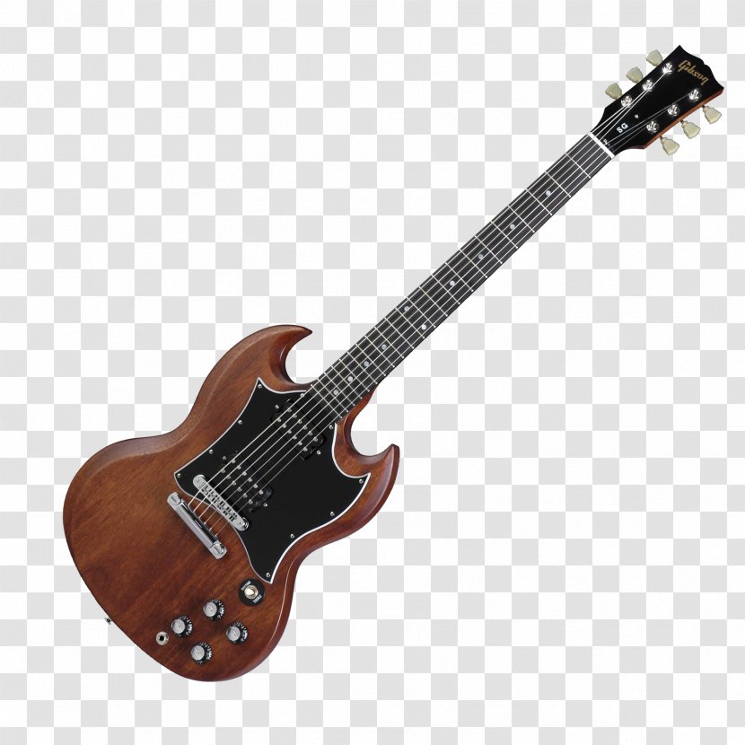Gibson SG Special Les Paul Studio Junior - Brown Guitar Transparent PNG