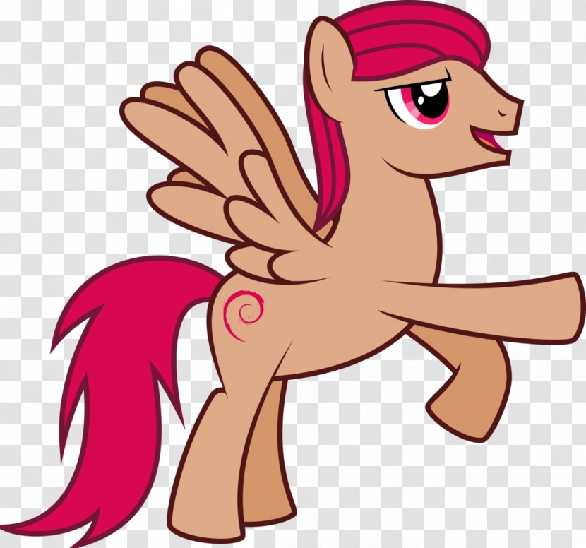 Pony Debian Fedora Horse Slackware - Cartoon Transparent PNG