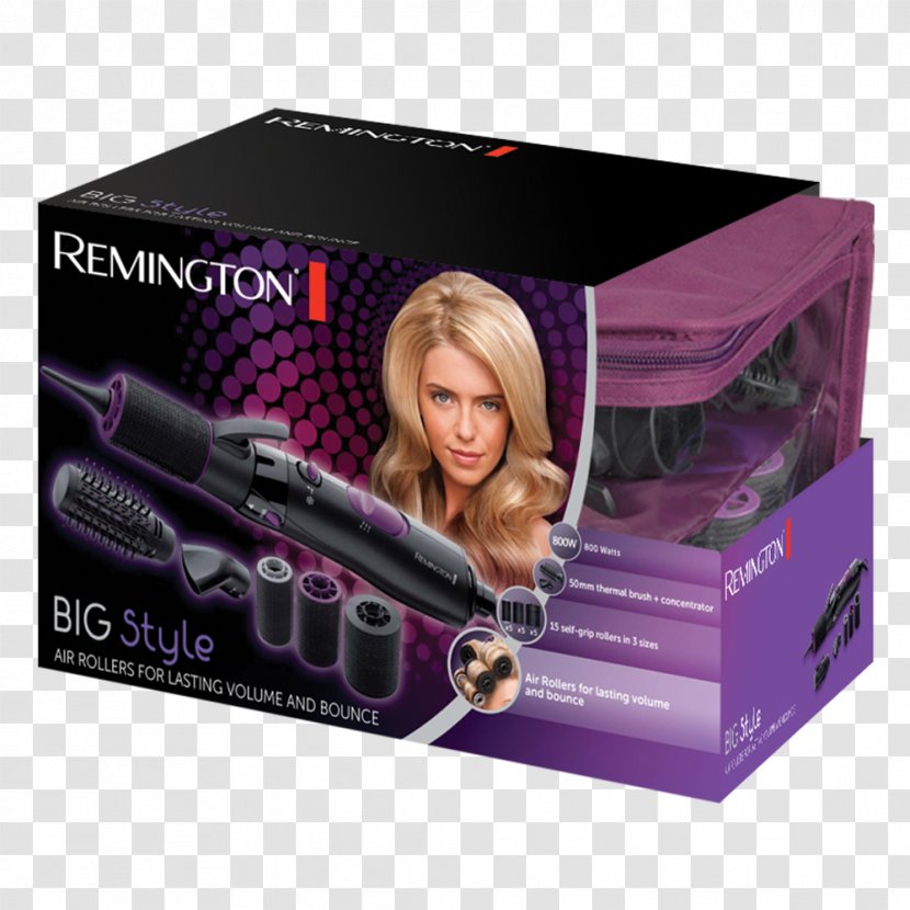 Hair Roller Remington AS7055 Big Style Warmluftstyler Hairstyle Air Rollers (AS7055) Dryers - European Architecture Transparent PNG