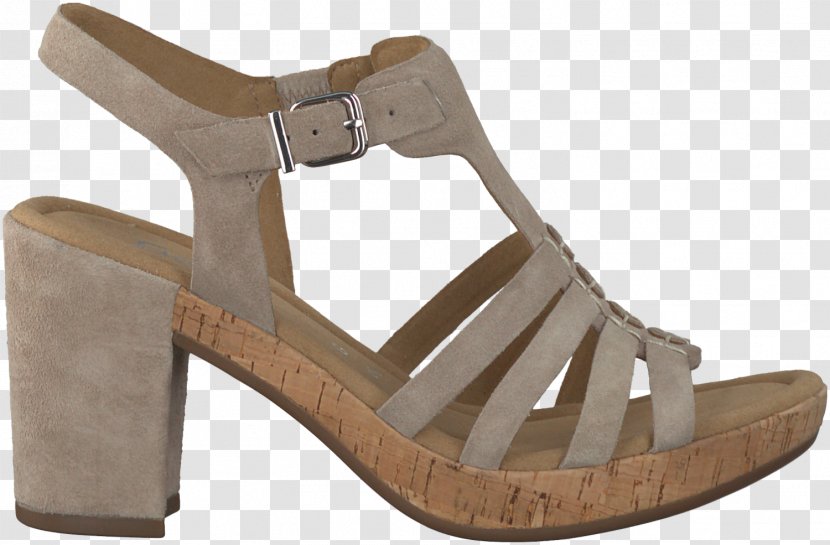 Sandal Beige Wedge Shoe Absatz - Brown Transparent PNG
