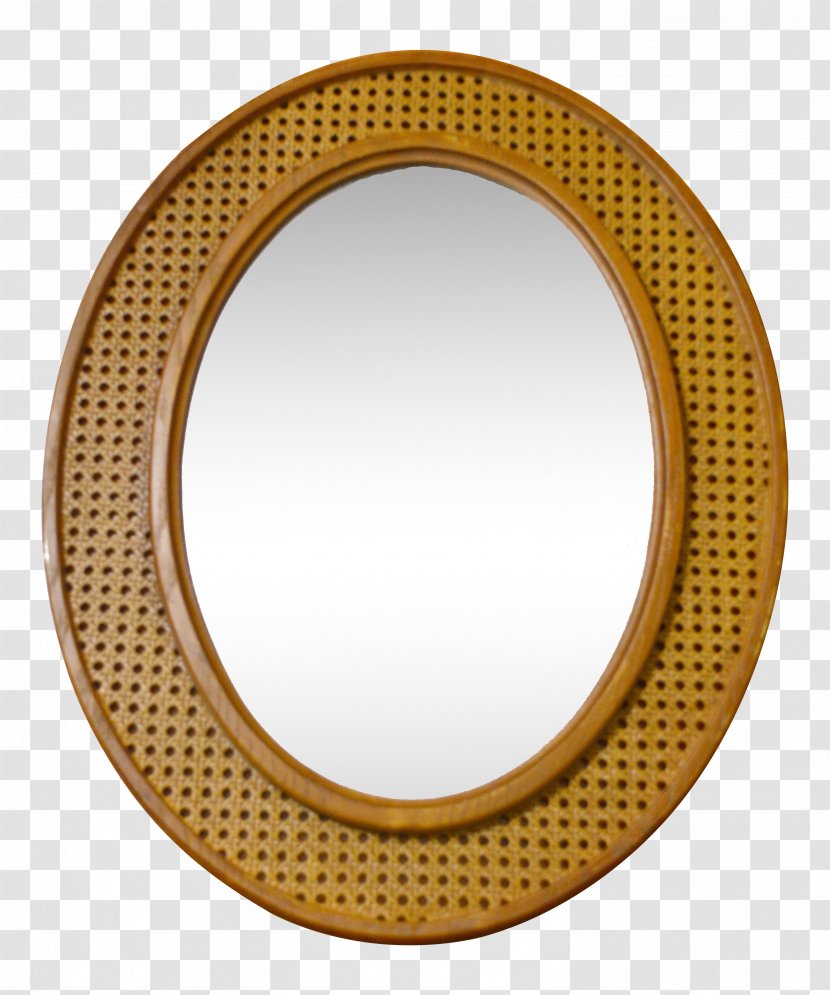 Artist Painting Furniture - Mirror - Round Gold Transparent PNG