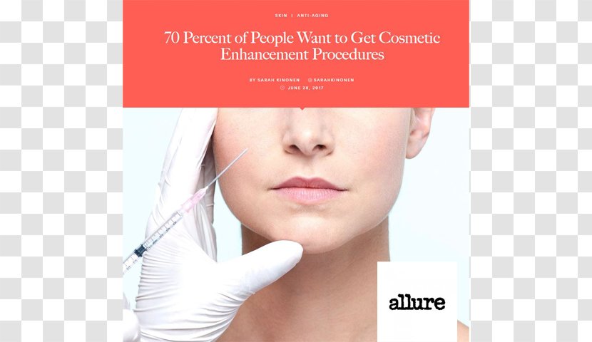Skin Care Lip Plastic Surgery Face - Chin - 70 Percent Transparent PNG