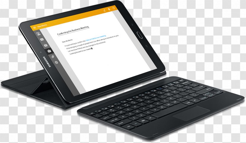 Samsung Galaxy Tab S2 9.7 S II Netbook Computer Keyboard 8.0 - Tablet Computers Transparent PNG