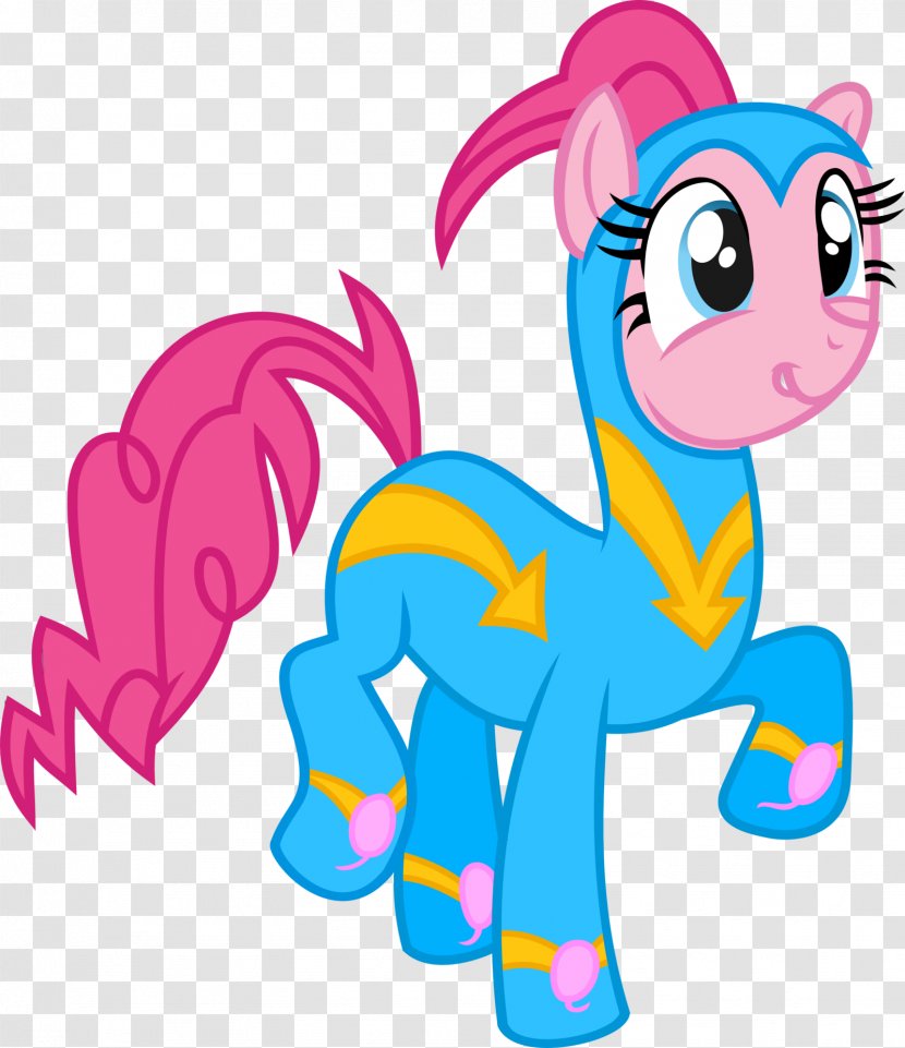 Pony Pinkie Pie Power Ponies Rarity Twilight Sparkle - Cartoon - Horse Transparent PNG