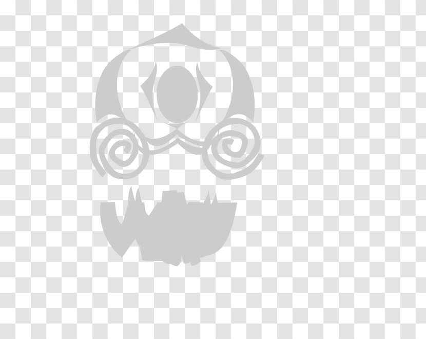 White Stencil - Black And - Carriage Transparent PNG