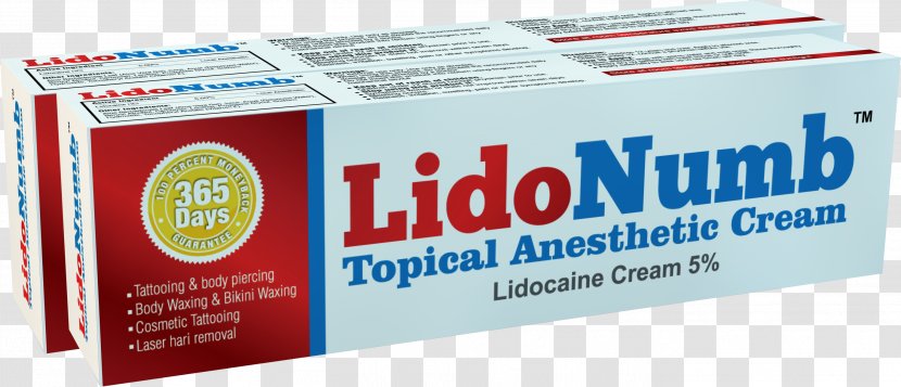 Lidocaine/prilocaine Cream Local Anesthetic Topical Medication - Waxing - BUY 2 GET 1 FREE Transparent PNG