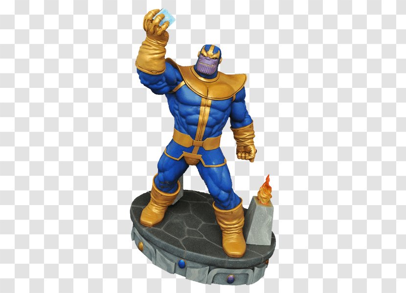 Thanos Thor Statue Marvel Comics Premiere Transparent PNG