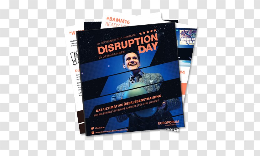 Display Advertising Poster Brand - Disruption Transparent PNG