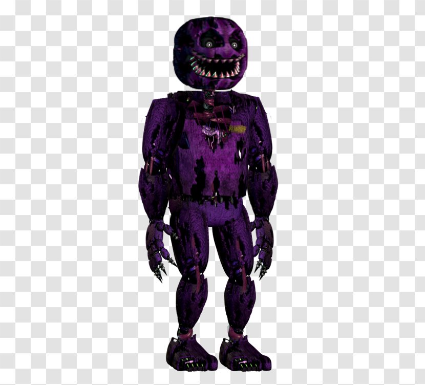 Five Nights At Freddy's 4 3 Freddy's: Sister Location 2 Animatronics - Fictional Character - Purple Transparent PNG