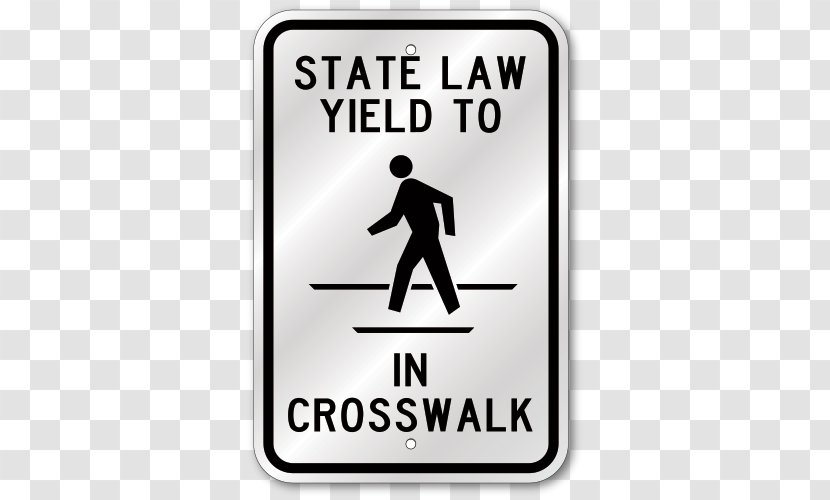 Pedestrian Crossing Traffic Sign United States Car Stop Transparent PNG