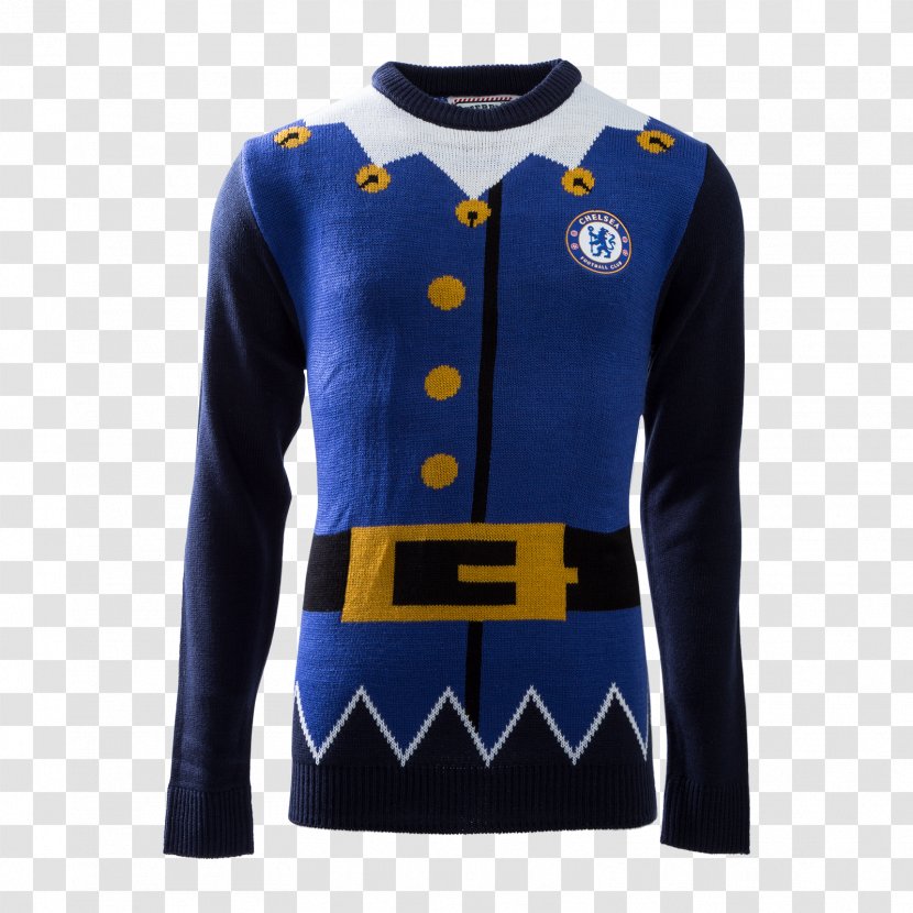 T-shirt Sleeve Sweater Polo Shirt Jersey - Cobalt Blue Transparent PNG