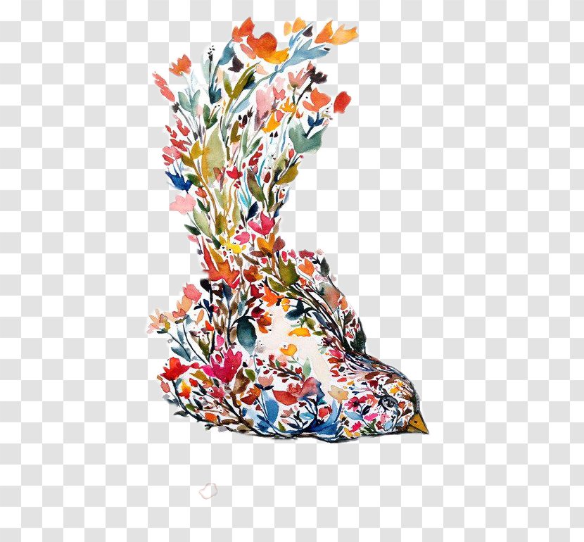 Watercolour Flowers Watercolor Painting Floral Design Art - Artist Transparent PNG