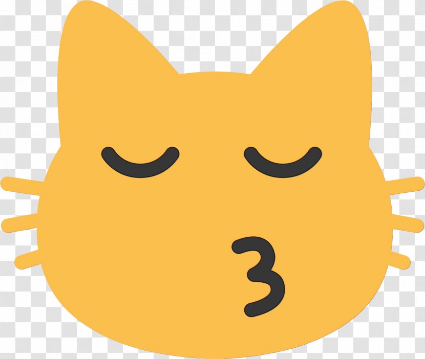 Emoticon Smile - Whiskers - Pleased Happy Transparent PNG