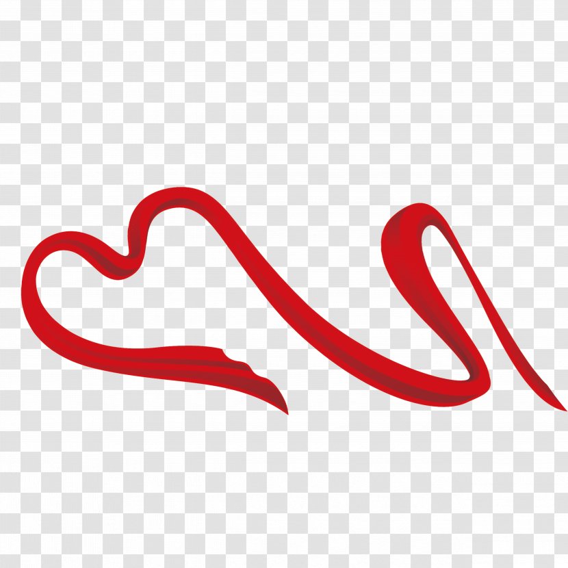 Red Ribbon Download - Logo - Floating Transparent PNG