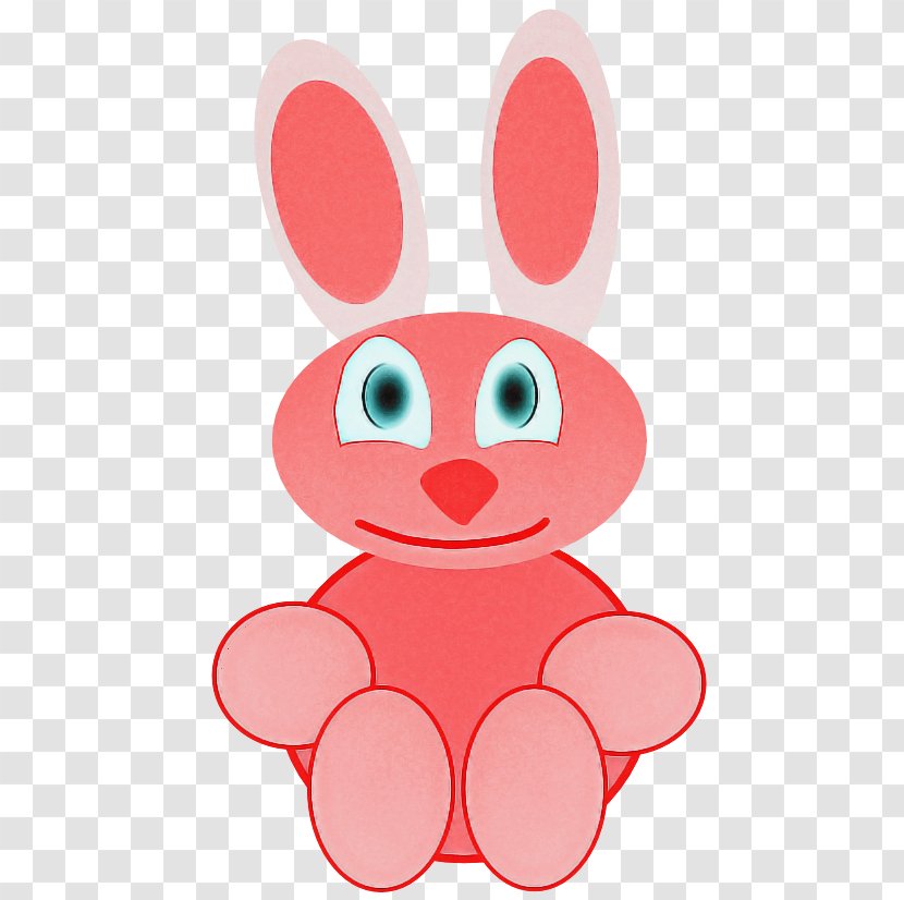 Easter Bunny - Pink - Whiskers Paw Transparent PNG