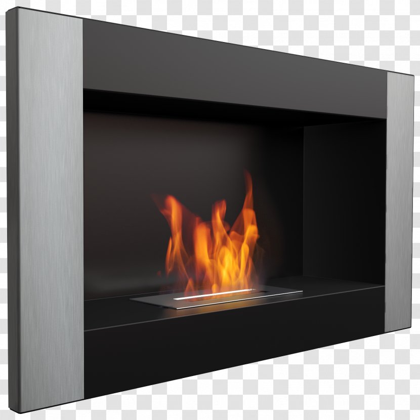 Bio Fireplace Ethanol Fuel Wall Berogailu - Heat - Rock Transparent PNG