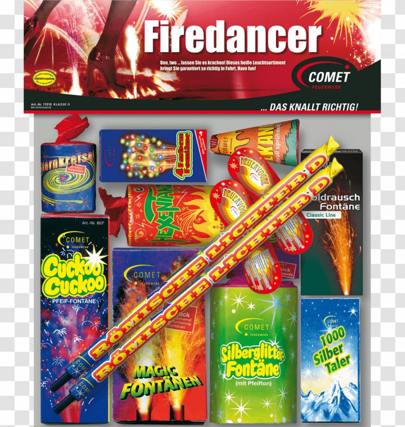 COMET Feuerwerk GmbH Firecracker Toy Light Fireworks - Mount Vesuvius - FIRE DANCE Transparent PNG