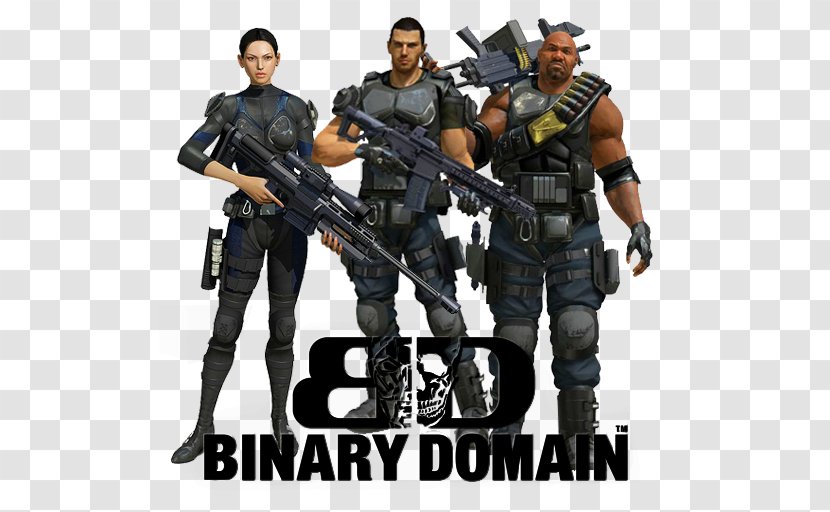 Binary Domain Sega Xbox 360 PlayStation 3 Game Transparent PNG